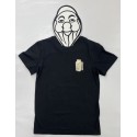 PISOLO CLASSIQUE T-SHIRT  99 BLACK ESCROQUERIE FINE