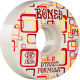 BONES WHEELS (JEU DE 4) STF 54MM V3 RETROS 103A WHITE SLIMS