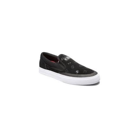 DC SHOES X WESKREMER MANUAL SLIP-ON BLACK/BLACK/GREY