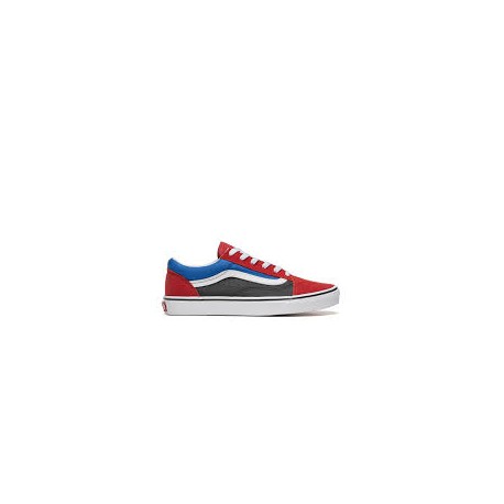 VANS JN OLD SKOOL CHILLI/BLUE