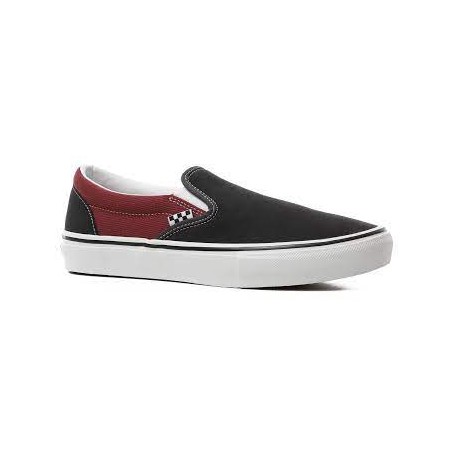 VANS MN SKATE SLIP-ON ASPHALT/POMEGRANATE