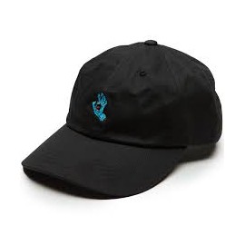 SANTA CRUZ CAP SCREAMING MINI HAND BLACK