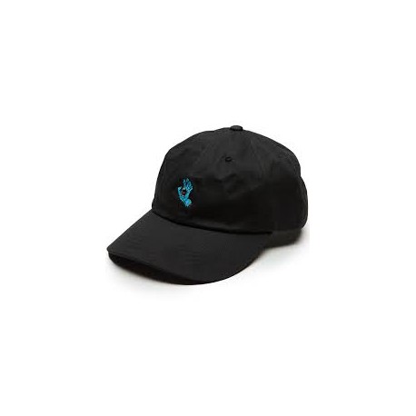 SANTA CRUZ CAP SCREAMING MINI HAND BLACK