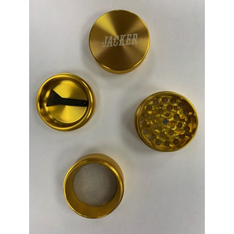 JACKER GRINDERS 40MM TEAM LOGO GOLD