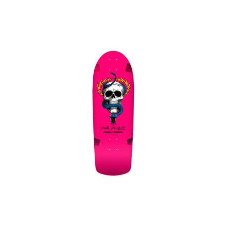 POWELL PERALTA DECK REISSUE MCGILL SKULL SNAKE PINK 10''