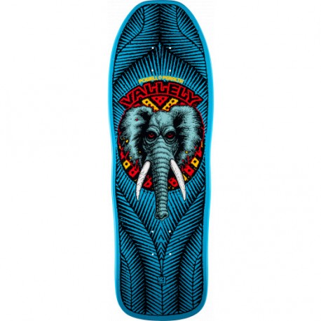 POWELL PERALTA DECK REISSUE VALLELY ELEPHANT BLUE 10''