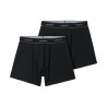 CARHARTT WIP COTTON TRUNKS 94/6 % COTTON/ELASTANE BLACK + BLACK