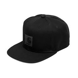 CARHARTT LOGO CAP 100 % COTTON BLACK