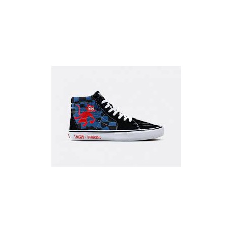 VANS SKATE SK8-HI KROOKED BY NATAS FOR RAY BLUE