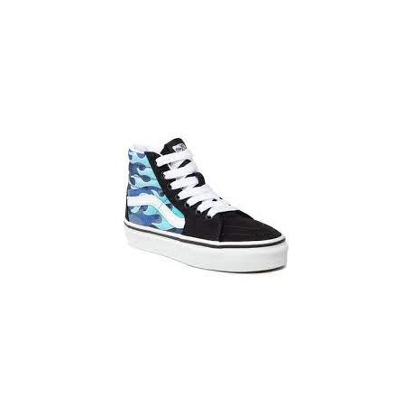 VANS SK8-HI CAMO FLAME BLUE/ICE CAMO JUNIOR