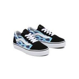 VANS OLD SKOOL CAMO FLAME BLACK/ICE CAMO JUNIOR