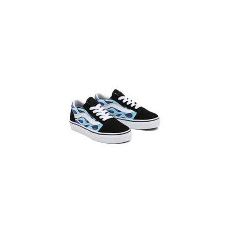 VANS OLD SKOOL CAMO FLAME BLACK/ICE CAMO JUNIOR