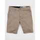 VOLCOM FRCKN MDN STRCH SHT 21 KHAKI