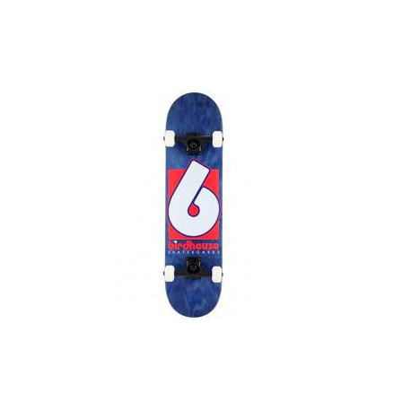 BIRDHOUSE COMPLETE STAGE 3B LOGO NAVY/RED 7.75