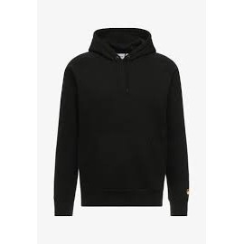 CARHARTT HOODED CHASE SWEAT BLACK / GOLD