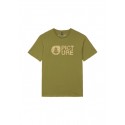 PICTURE BASEMENT CORK TEE ARMY GREEN