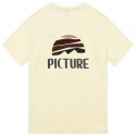 PICTURE KEY TEE ECRU