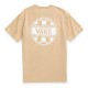 VANS OFF THE WALL CHECK GRAPHIC SS TEE TAOS TAUPE