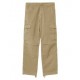 CARHARTT REGULAR CARGO PANT 100 % ORGANIC COTTON AMMONITE GARMENT DYED