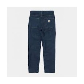 CARHARTT NEWEL PANT 100 % ORGANIC COTTON BLUE ONE WASH NO LENGHT