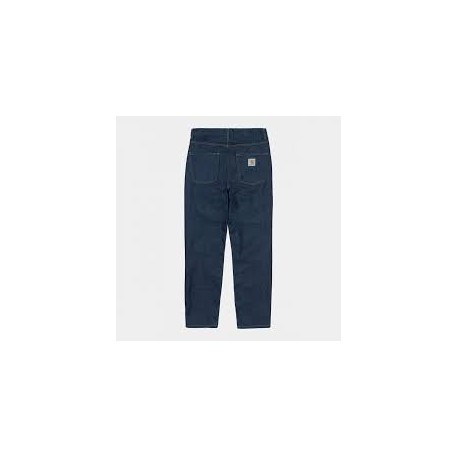 CARHARTT NEWEL PANT 100 % ORGANIC COTTON BLUE ONE WASH NO LENGHT