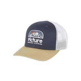 PICTURE KULDO TRUCKER CAP DARK BLUE