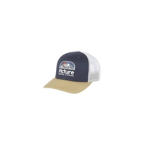 PICTURE KULDO TRUCKER CAP DARK BLUE