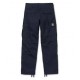 CARHARTT REGULAR CARGO PANT 100 % ORGANIC COTTON DARK NAVY RINSED L32