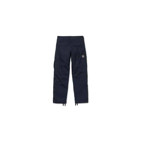 CARHARTT REGULAR CARGO PANT 100 % ORGANIC COTTON DARK NAVY RINSED L32