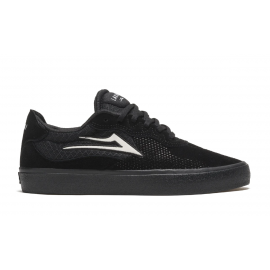 LAKAI ESSEX BLACK/BLACK SUEDE