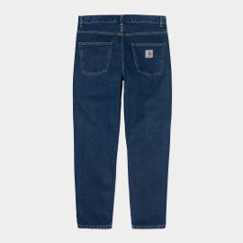 CARHARTT NEWEL PANT 100% ORGANIC COTTON BLUE STONE WASHED NO LENGHT