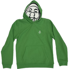 PISOLO JUNIOR BASIC HOODY 605 VERT POMME