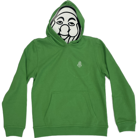 PISOLO JUNIOR BASIC HOODY 605 APPLE GREEN