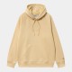 CARHARTT HOODED CHASE SWEAT 58/42 CITRON / GOLD