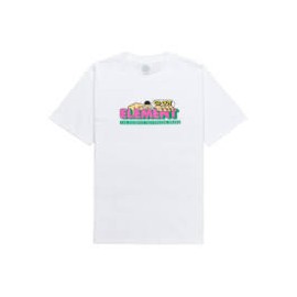 ELEMENT GO OUT TEES OPTIC WHITE