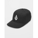 VOLCOM FULL STONE FLEXIT HAT BLACK