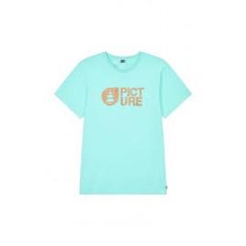 PICTURE BASEMENT CORK TEE BLUE TURQUOISE