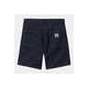 CARHARTT NEWEL SHORT 100 % ORGANIC COTTON BLUE ONE WASH NO LENGTH