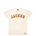 JACKER T-SHIRT COLLEGE TEE BEIGE