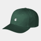 CARHARTT MADISON LOGO CAP 100 % COTTON DISCOVERY GREEN / WAX