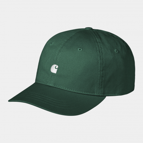 CARHARTT MADISON LOGO CAP 100 % COTTON DISCOVERY GREEN / WAX