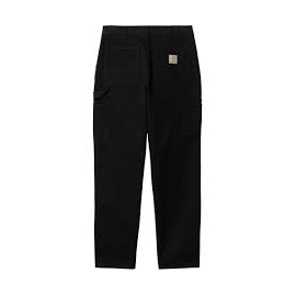 CARHARTT SINGLE KNEE PANT 100 % COTTON BLACK RINSED L32