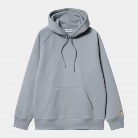 CARHARTT HOODED CHASE SWEAT MIRROR / GOLD