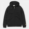 CARHARTT HOODED CHASE JACKET BLACK / GOLD