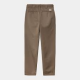 CARHARTT MASTER PANT 65/35 % POLYESTER/COTTON BARISTA RINSED L32