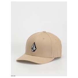 VOLCOM FULL STONE HTHR FLEXFIT HAT KHAKI