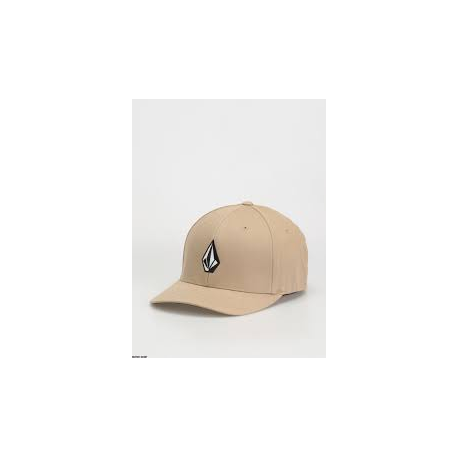 VOLCOM FULL STONE HTHR FLEXFIT HAT KHAKI