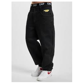 HOMEBOY X-TRA BAGGY DENIM WASHED BLACK