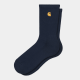 CARHARTT CHASE SOCKS COTTON POLYESTER LYCRA DARK NAVY /GOLD