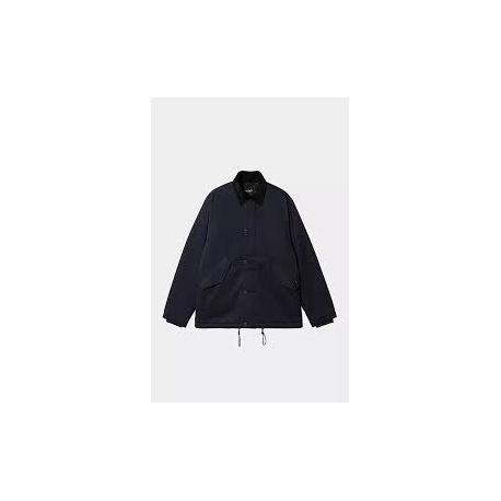 CARHARTT DECLAN JACKET 74/26 % COTTON/RECYCLED NYLON DARK NAVY / BLACK